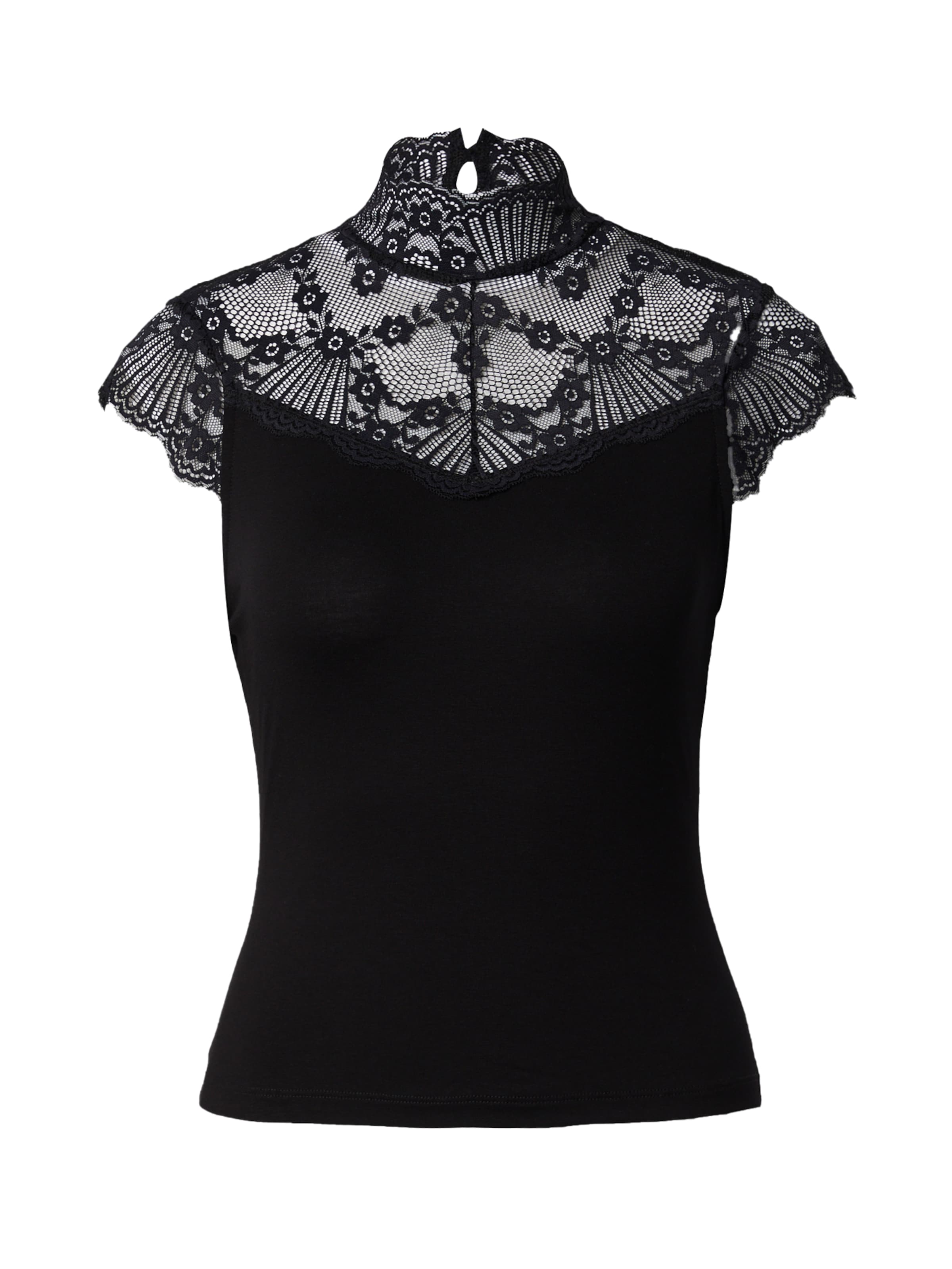 ABOUT YOU Shirt &#x27;Melika&#x27; in Black: front