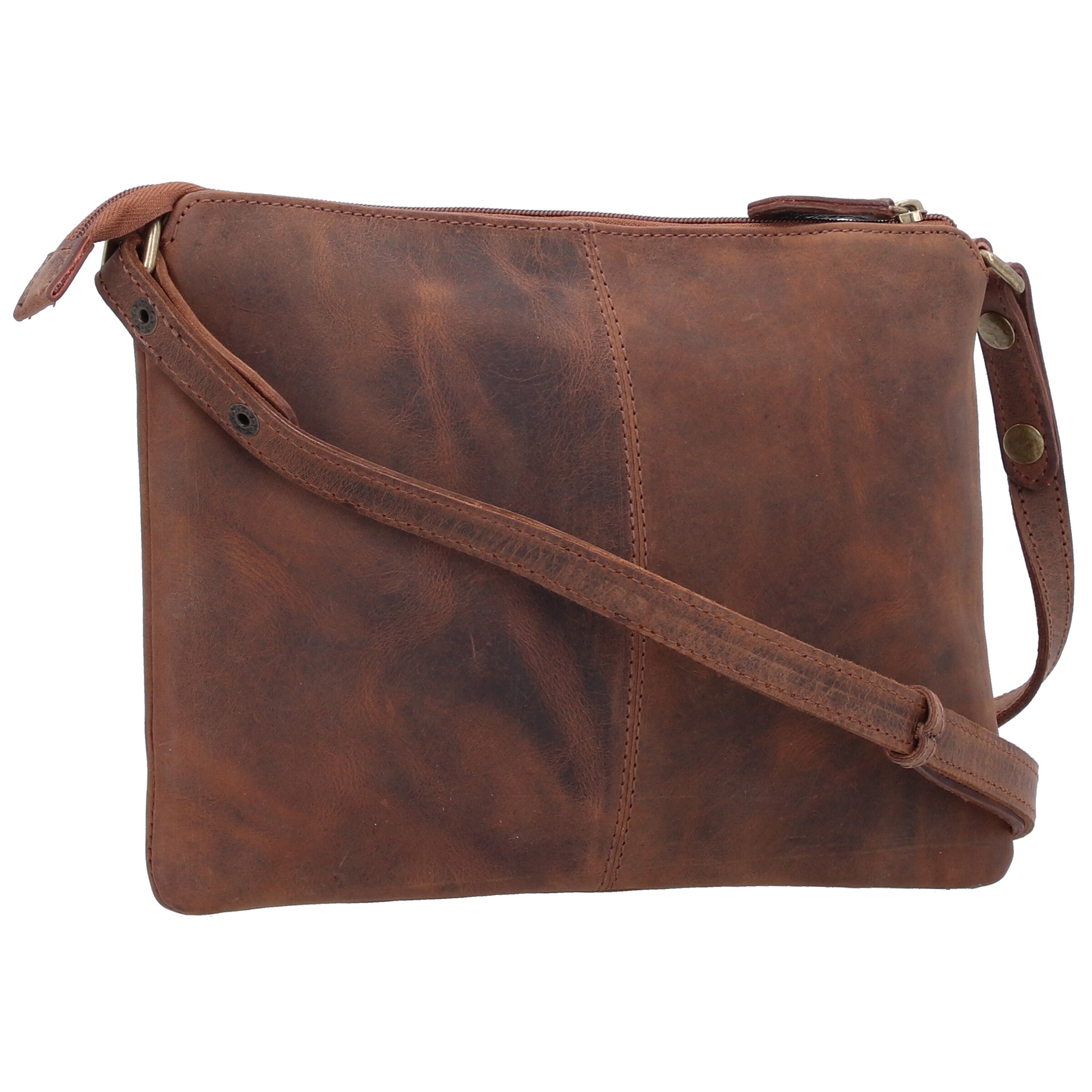 Greenland Nature Schoudertas 'RFID' in Bruin