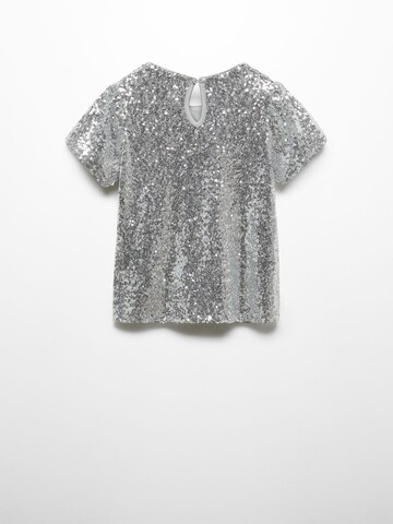 MANGO KIDS Shirt 'lujo' in Silver