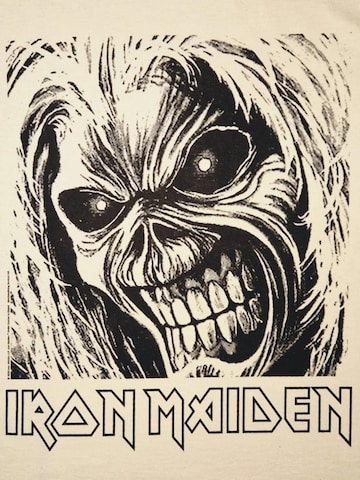 Iron Maiden - Camiseta 'Iron  Maiden Eddie Boxed T-Shirt' en blanco