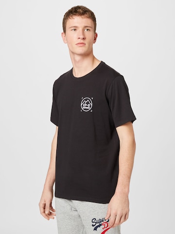 Superdry T-Shirt in Schwarz: predná strana