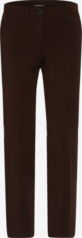 Cambio Slim fit Pants in Brown: front