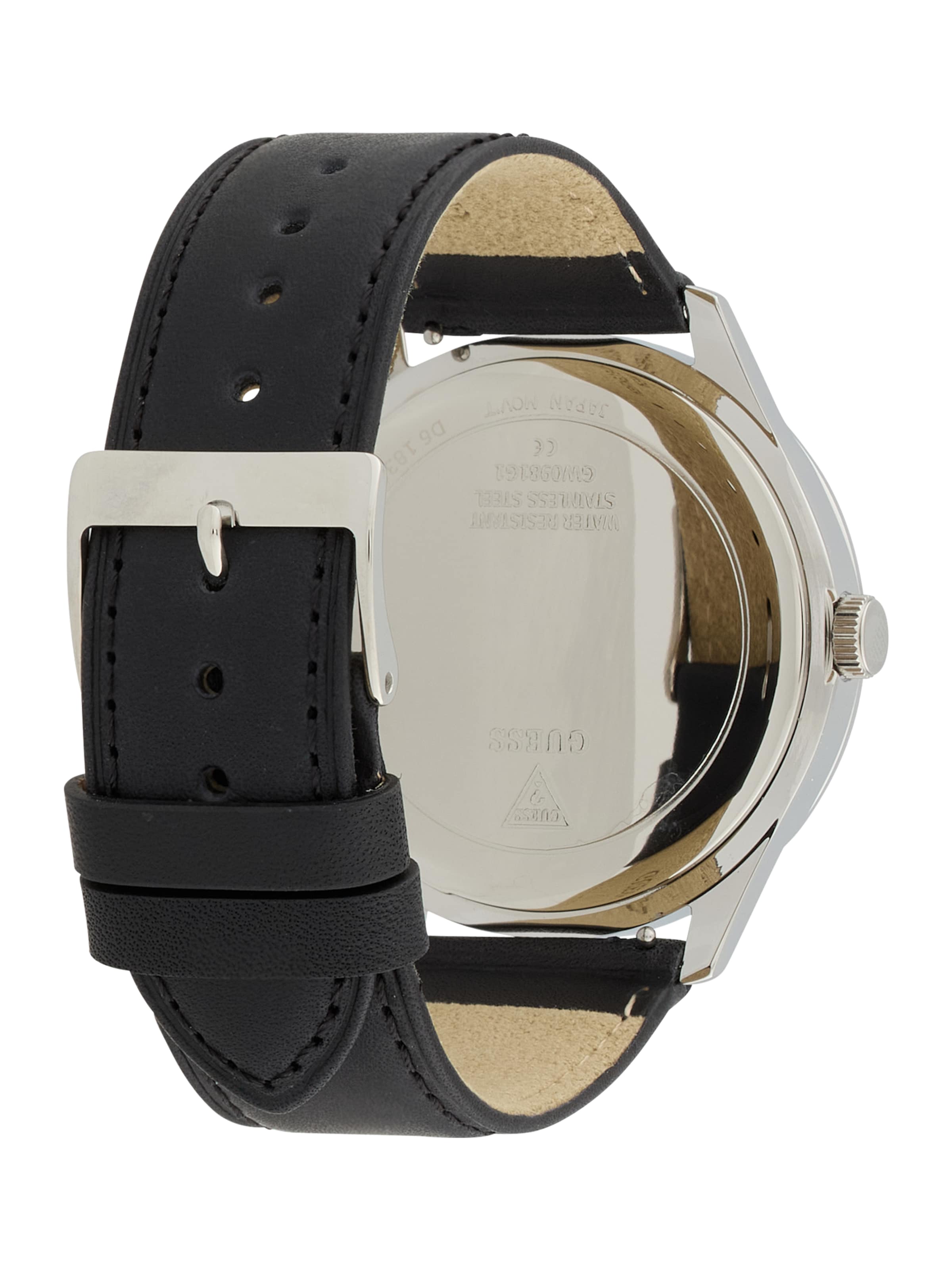 GUESS Analogové hodinky 'REPUTATION' – černá