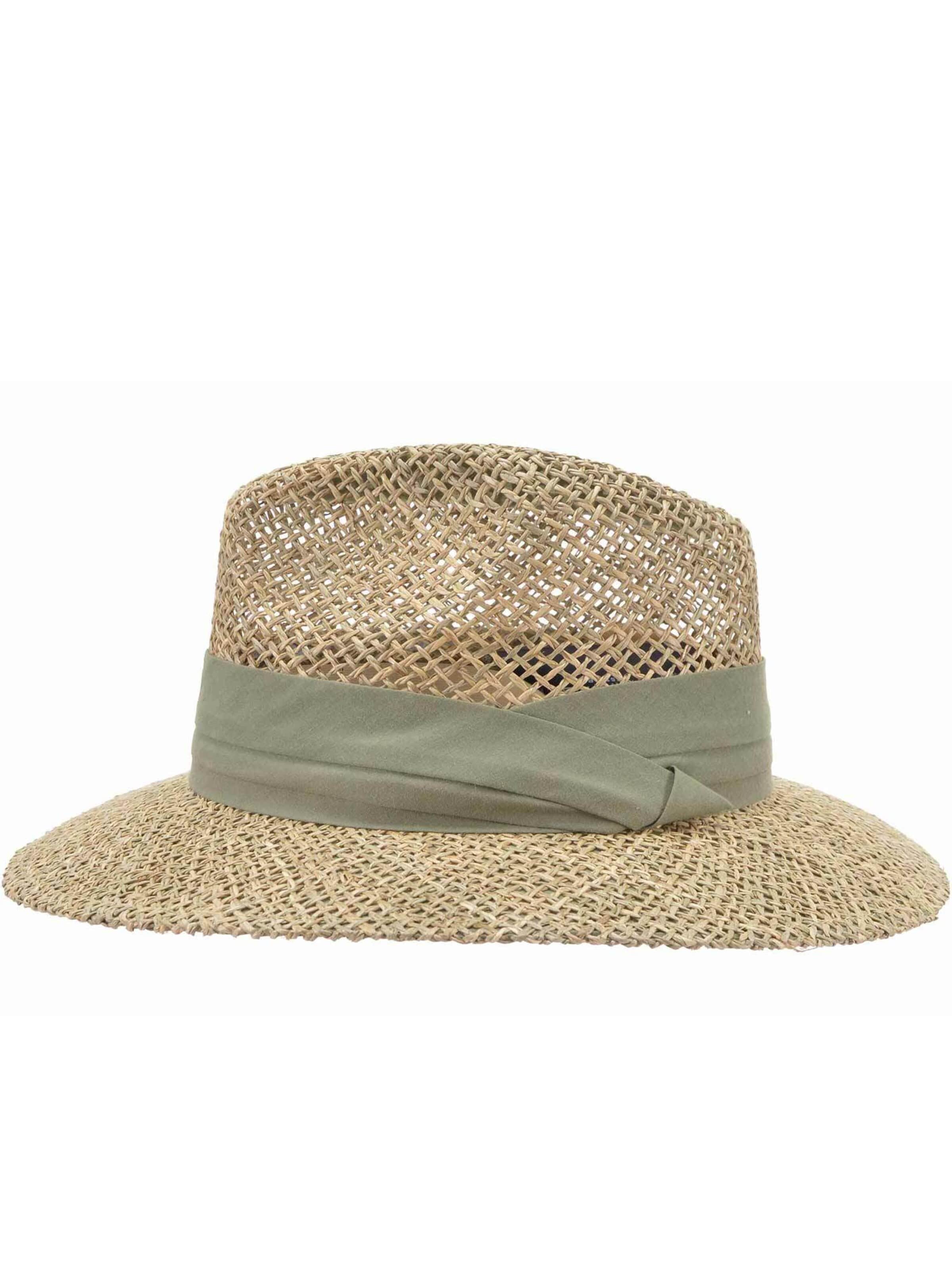 Seeberger Hat 'Hut' in Green: front