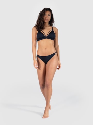 Smilodox Triangle Athletic Bikini Top 'Haylie' in Black