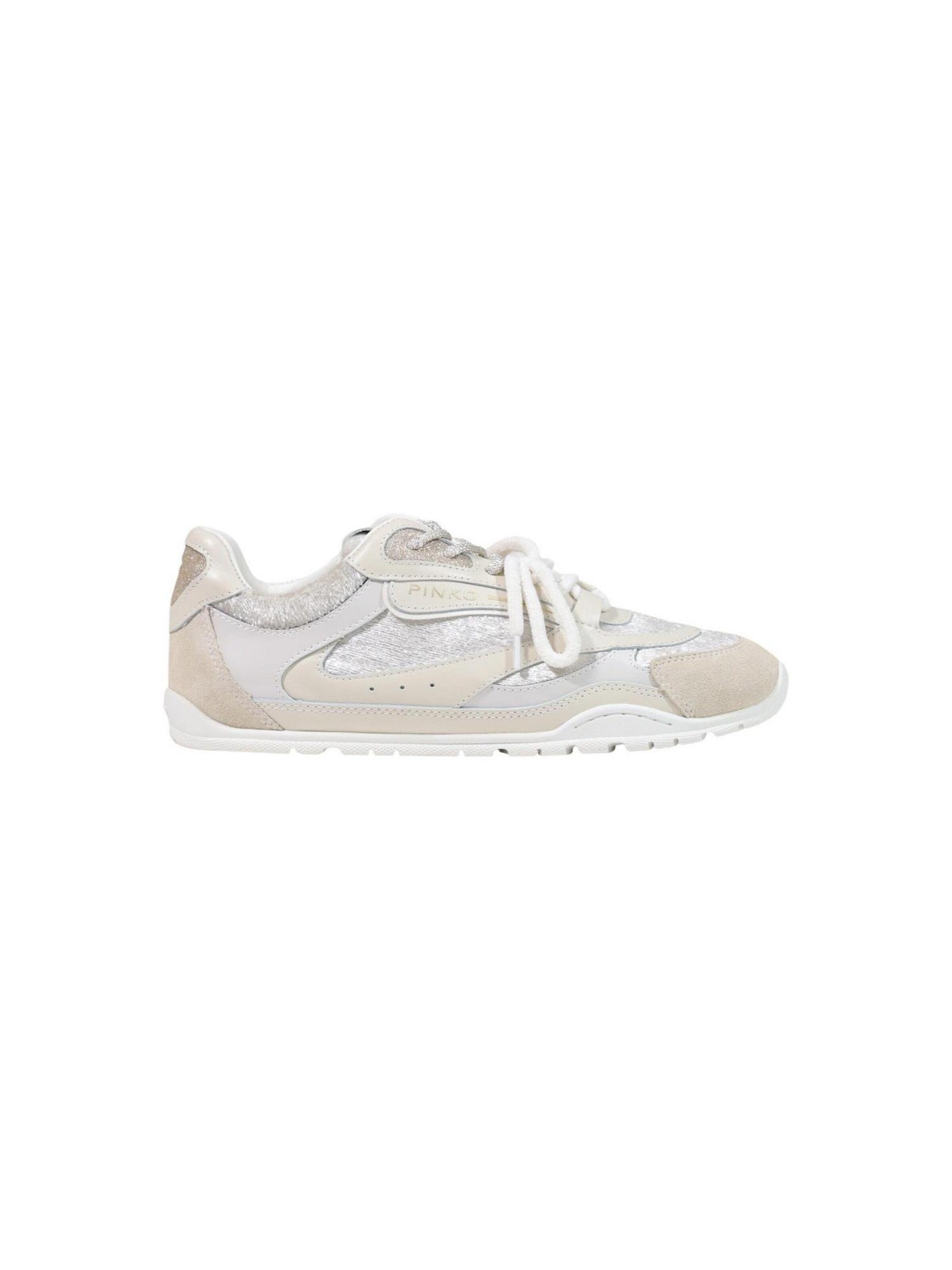 PINKO Platform trainers 'YULIA 01 SS0185P153' in Beige: front