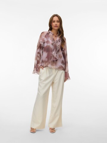 VERO MODA Bluse 'VMSabrina' i lilla
