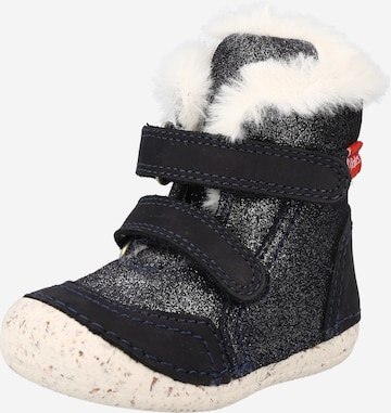 Boots da neve di Kickers in blu: frontale