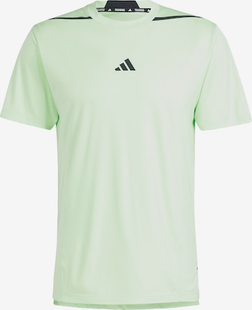 ADIDAS PERFORMANCE Functioneel shirt 'Adistrong ' in Groen: voorkant