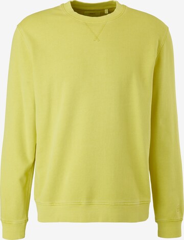 Sweat-shirt s.Oliver en jaune : devant