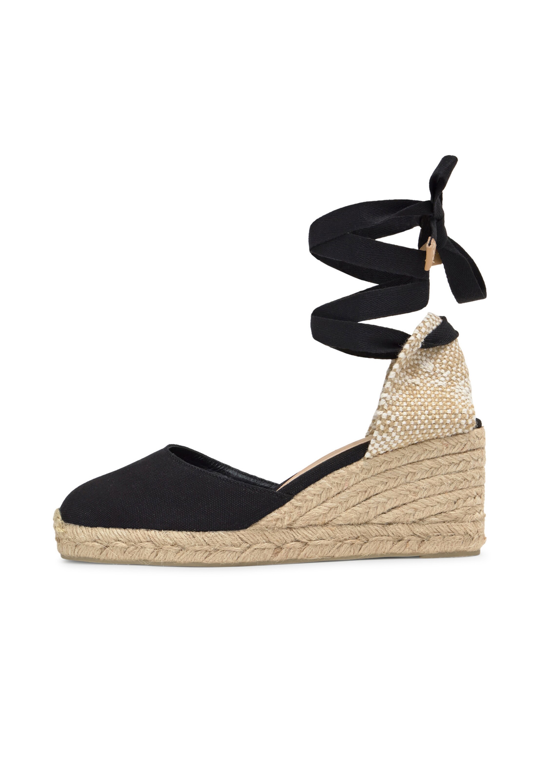 Espadrillas ' CARINA ' di Castañer in nero: frontale