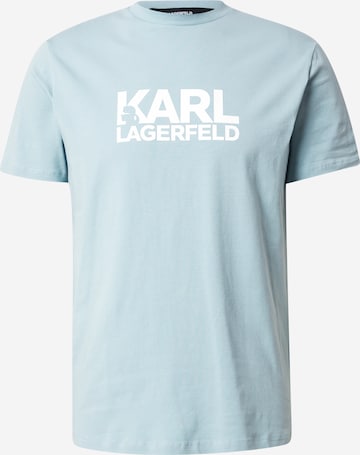 mėlyna Karl Lagerfeld Marškinėliai: priekis