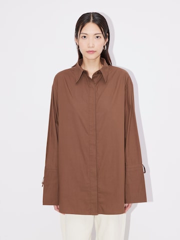 LeGer by Lena Gercke Blouse 'Elonie' in Brown: front