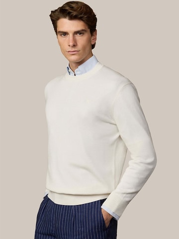 Hackett London Trui 'ESS' in Wit