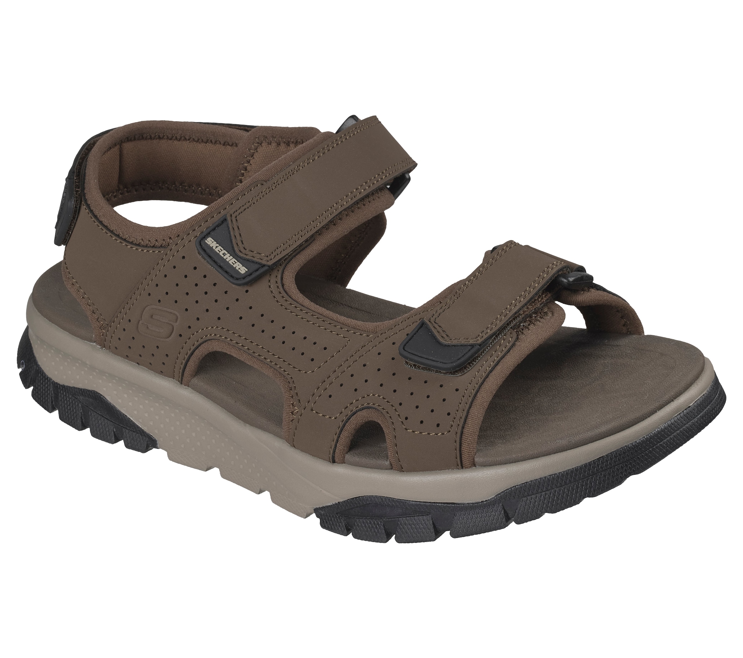 SKECHERS Sandale in Braun: Vorderseite