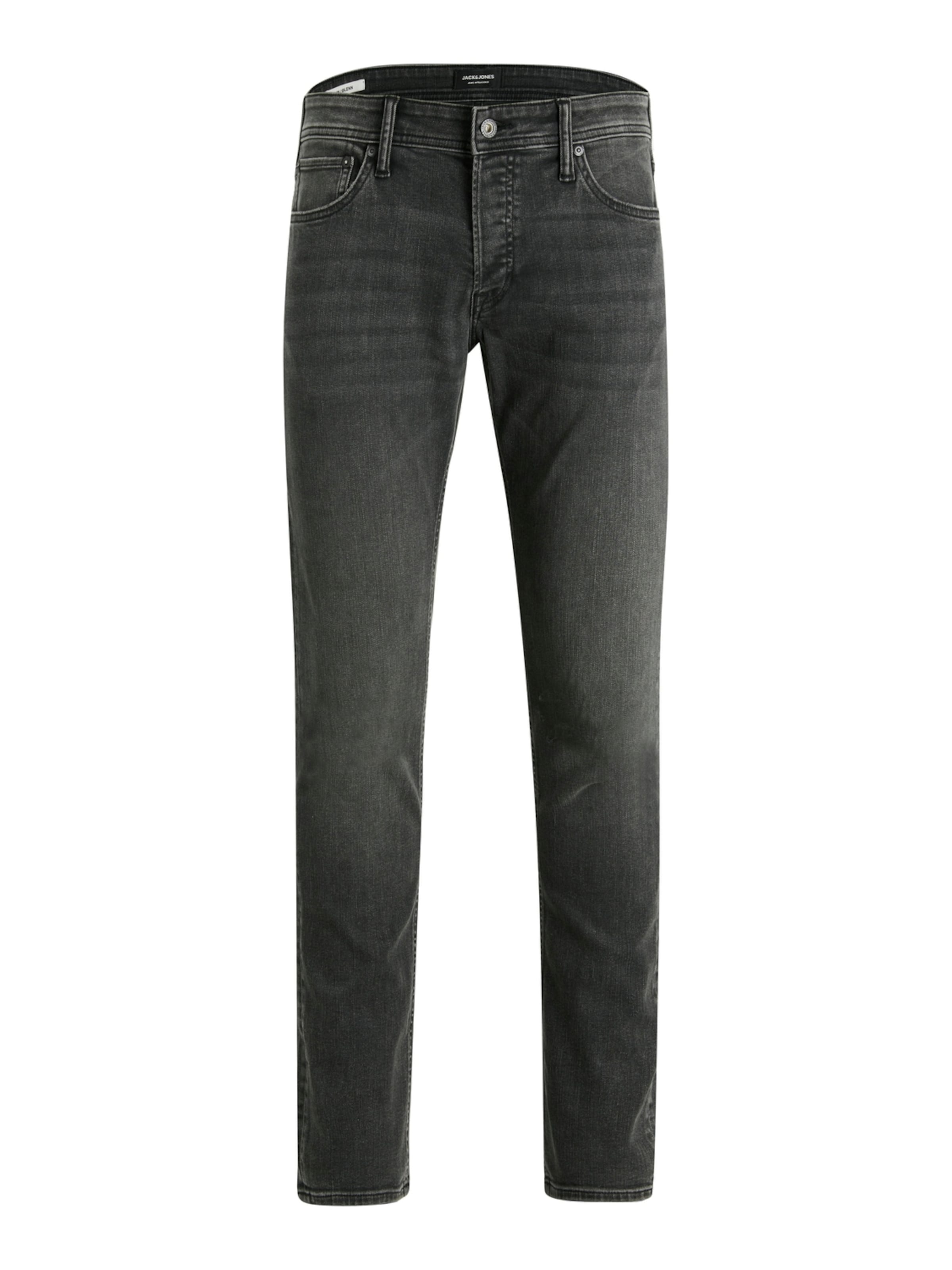 JACK & JONES Jeans 'JJIGlenn JJOriginal' in Black: front