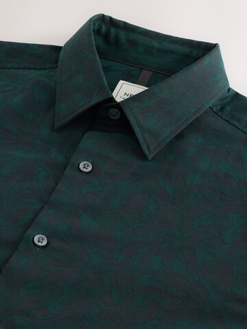 Next - Ajuste regular Camisa en verde