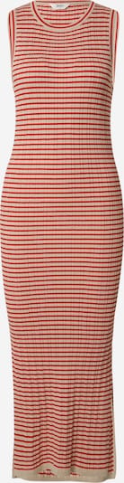 OBJECT Neulemekko 'ESTER' värissä tummabeige / punainen, Tuotenäkymä