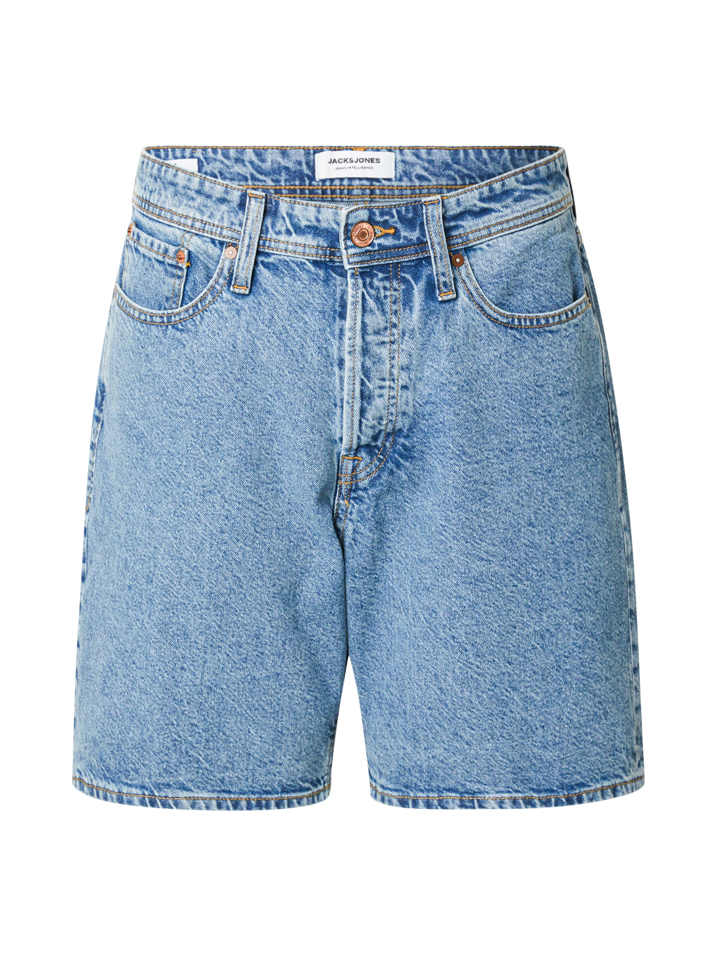 JACK & JONES Ohlapna forma Kavbojke 'JJITONY' | modra barva: sprednja stran