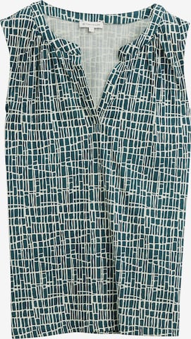 TOM TAILOR Топ в зелено: отпред