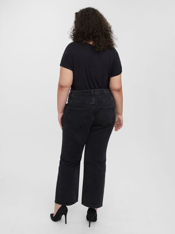 Wide leg Jeans 'KITHY' de la Vero Moda Curve pe negru
