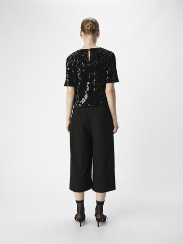 Loosefit Pantalon à pince 'KENDRA' OBJECT en noir