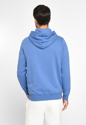 Louis Sayn Zip-Up Hoodie in Blue