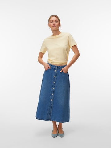 VERO MODA - Camiseta 'VMPAULINA' en amarillo