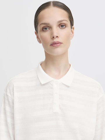 ICHI Shirt ' IXKNITTY ' in White