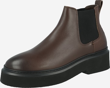 Copenhagen Chelsea Boots in Brown: front