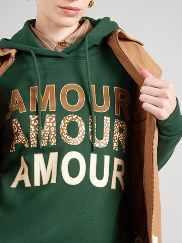 ONLY Sweatshirt 'ONLMAIA' in Green