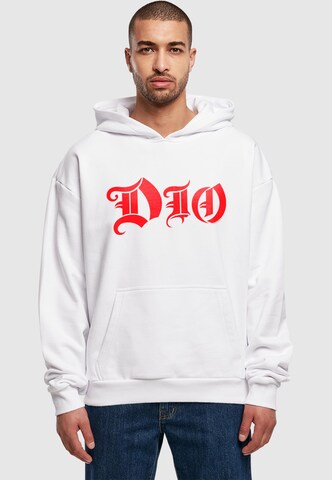 Merchcode Sweatshirt 'Dio' in Weiß: Vorderseite