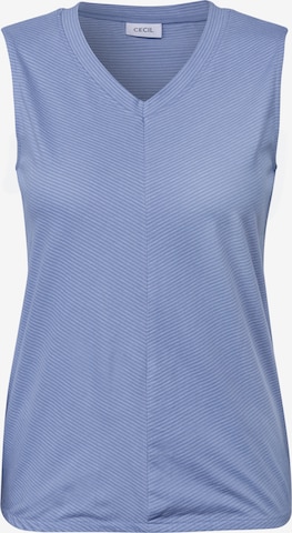 CECIL Top in Blue: front