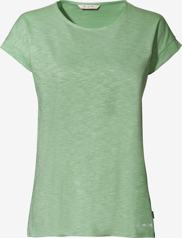 VAUDE Shirt 'Moja' in Groen: voorkant
