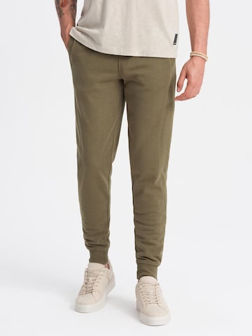 Ombre Regular Broek in Groen: voorkant