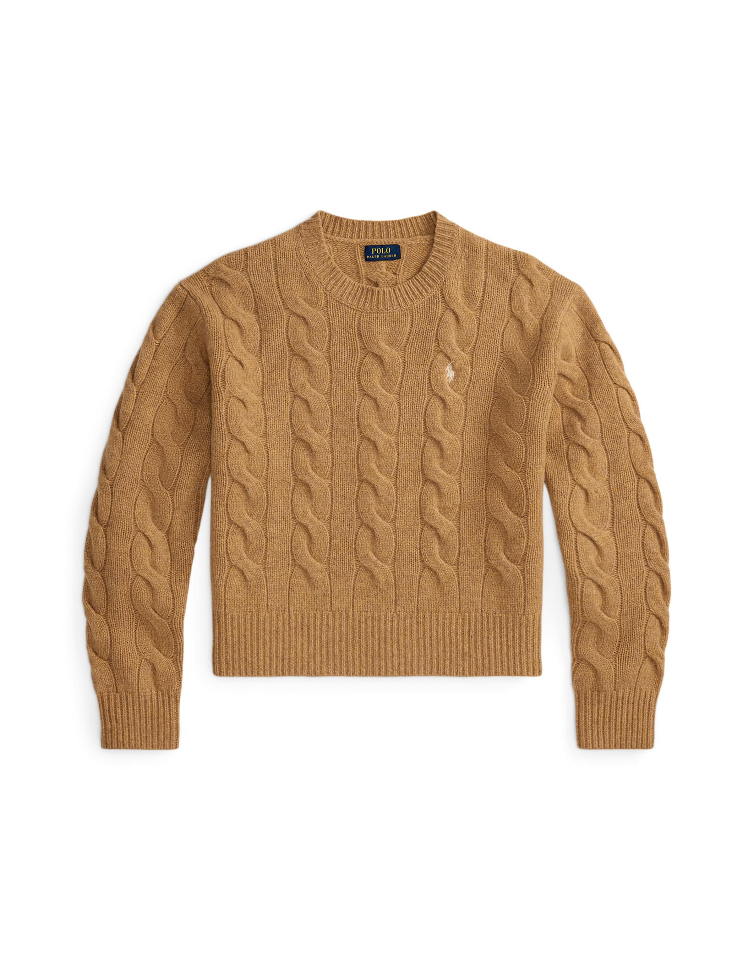 Polo Ralph Lauren Пуловер в кафяво: отпред