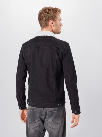 Denim Project Regular Fit Jacke in Schwarz