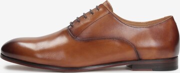 Kazar Lace-Up Shoes in Brown: front