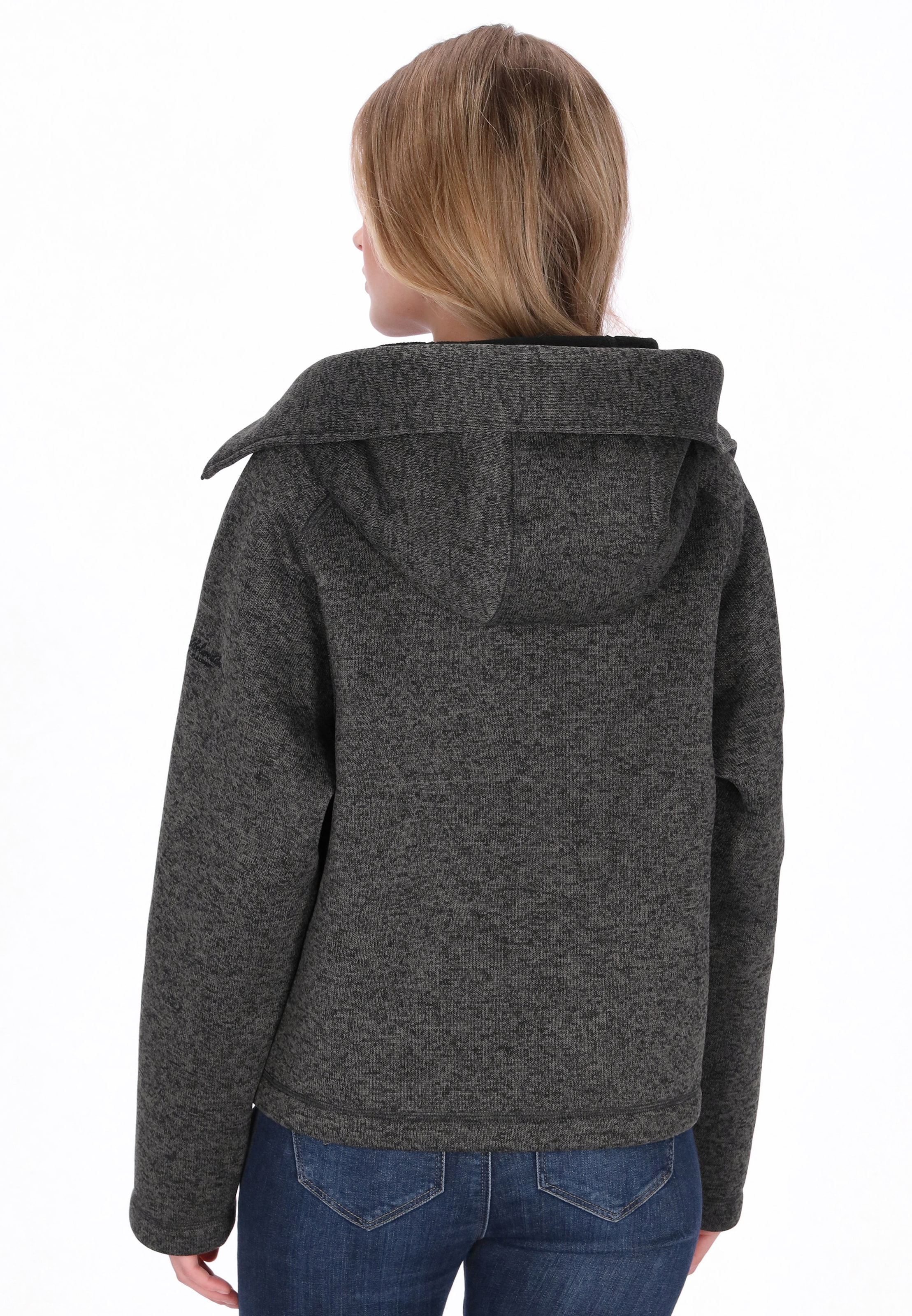Schmuddelwedda Fleece Jacket in Grey