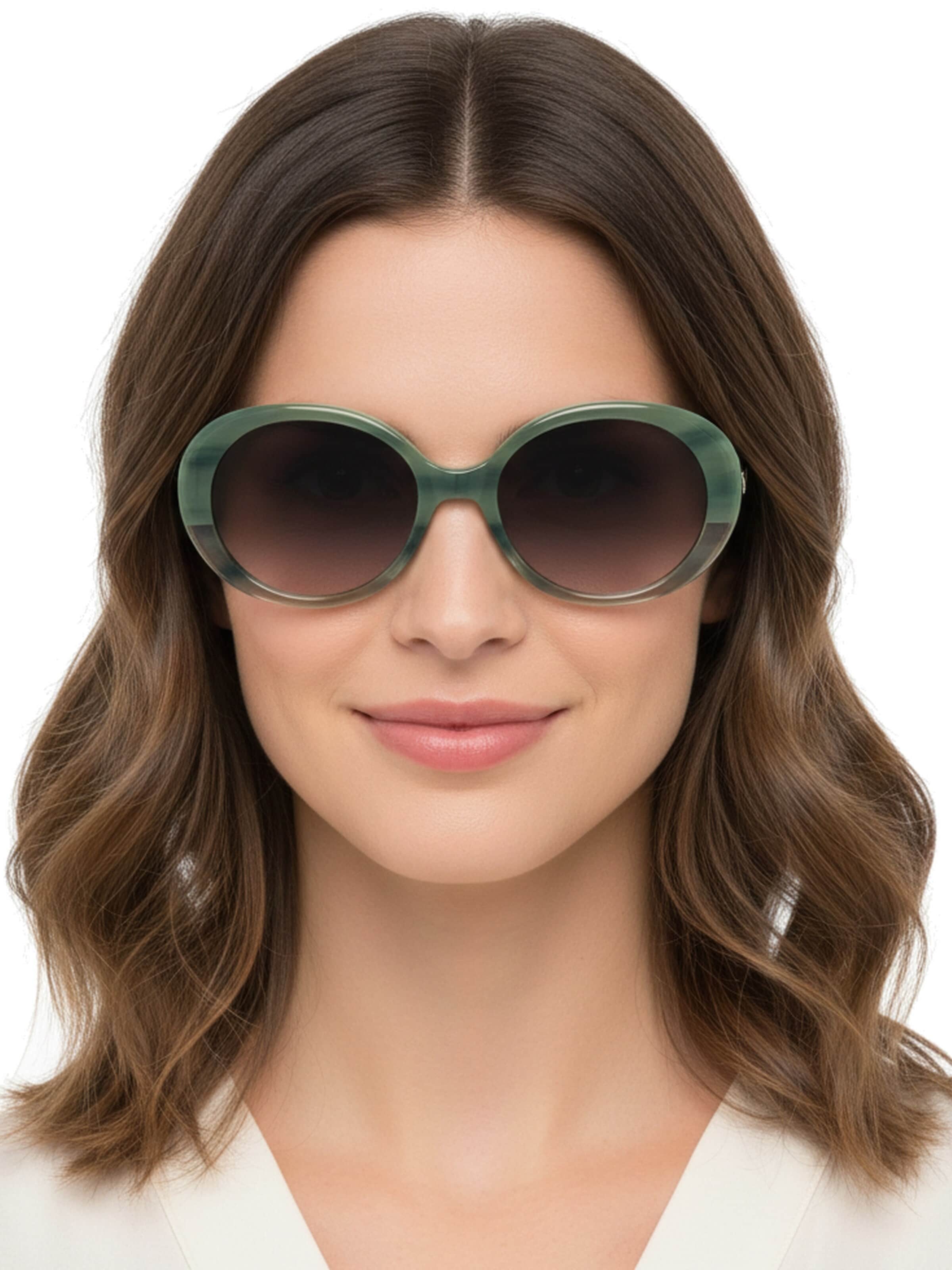 Zadig & Voltaire Sunglasses in Green: front