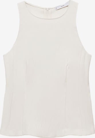 MANGO Blouse in White: front