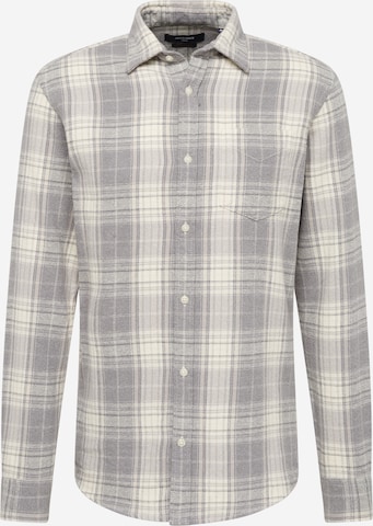 JACK & JONES Hemd 'PACEY' in Beige: predná strana