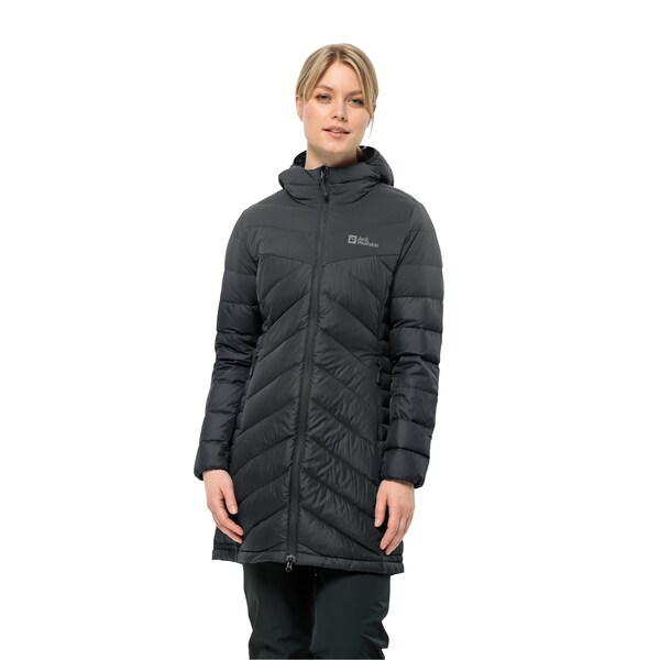 JACK WOLFSKIN Winter Jacket in Black