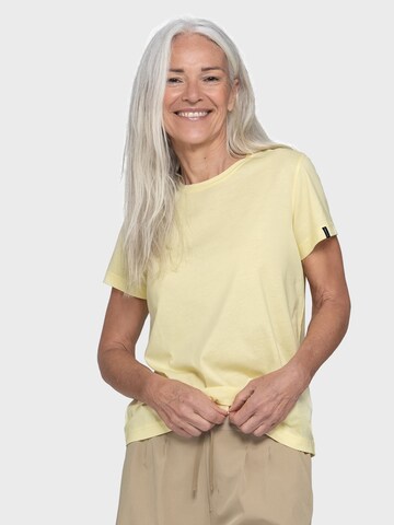 T-shirt fonctionnel Schöffel en jaune : devant