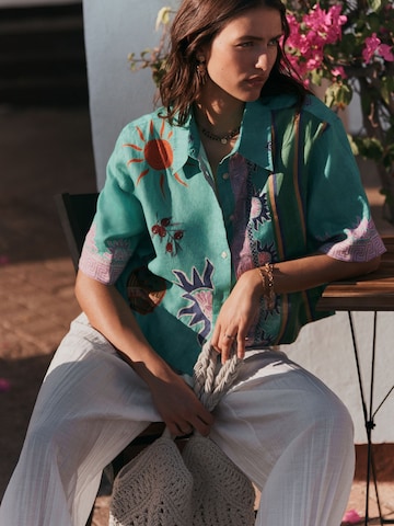 Chemisier 'N. Premium' Next en vert