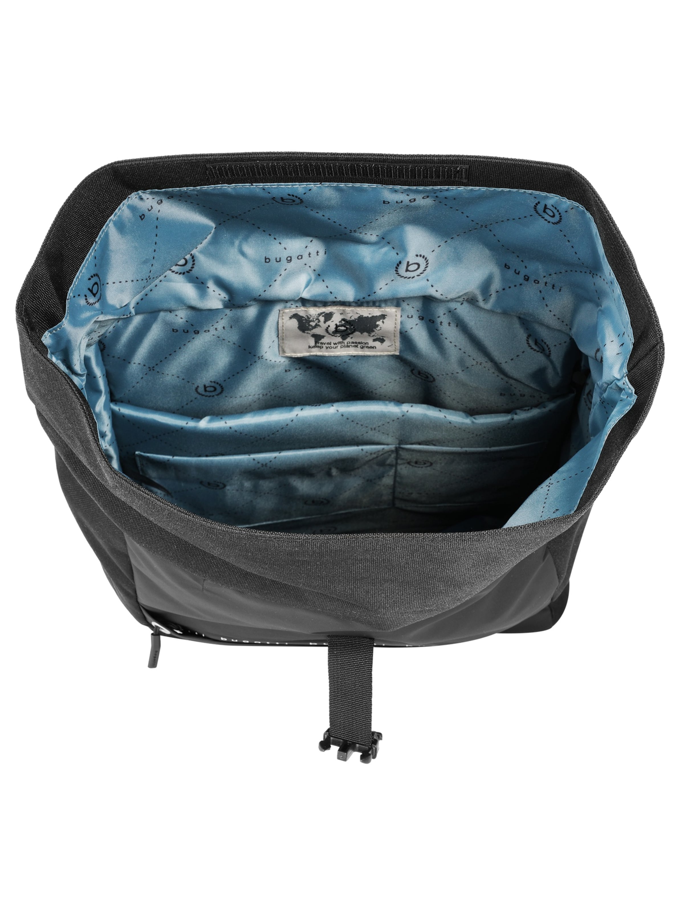 bugatti Backpack 'BLANC DELIGHT' in Black