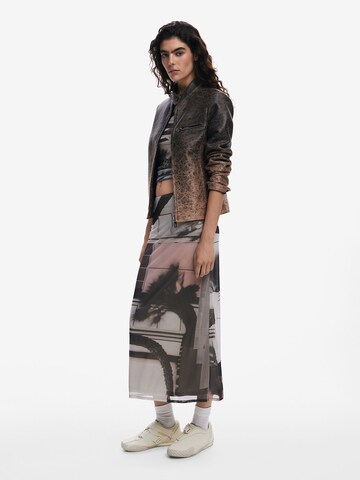 Veste mi-saison Desigual en marron