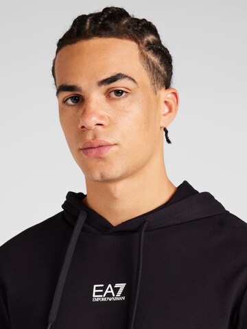 EA7 Emporio Armani Sweatshirt in Black