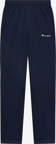 Champion Authentic Athletic Apparel Kalhoty – modrá: přední strana