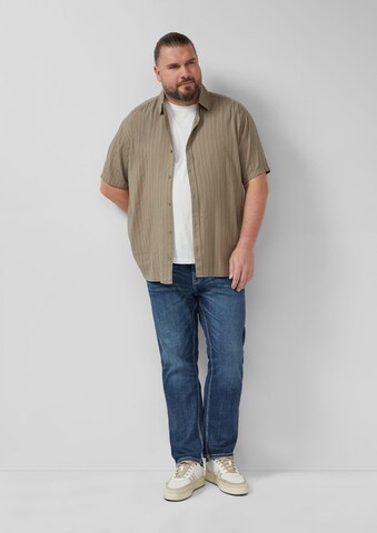 Coupe regular Chemise s.Oliver en marron